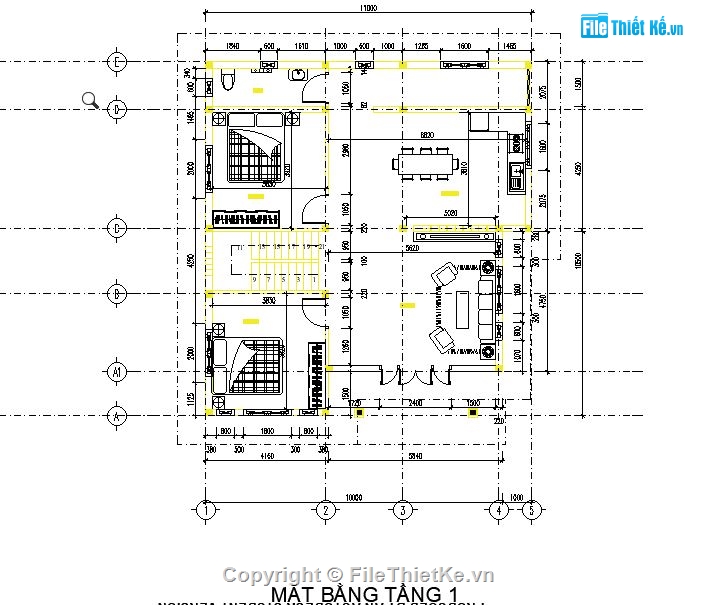 Bản vẽ Biệt thự 2 tầng,Mẫu bản vẽ biệt thự 2 tầng,File cad Biệt thự,Hồ sơ bản vẽ biệt thự,File cad Biệt thự 2 tầng